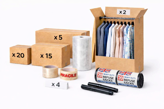 2-3 Bed House Moving Kit — Complete Packing Bundle