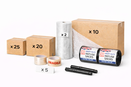 Large Office Moving Kit — Complete Commercial Relocation Packing Bundle