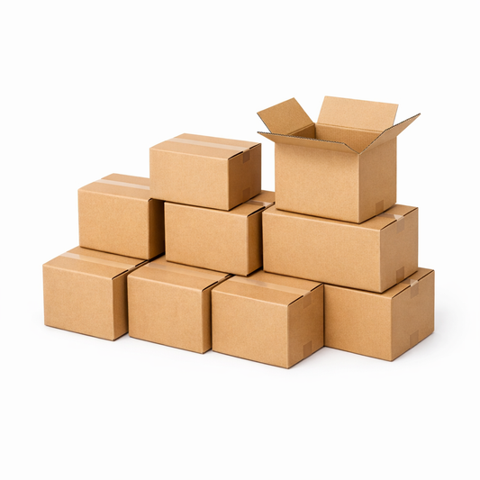 Small Moving Boxes 40x40x40cm | Strong Double Wall | Pack of 5, 10 or 20